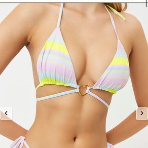 Frankie’s Bikinis String Bikini Tatum Top